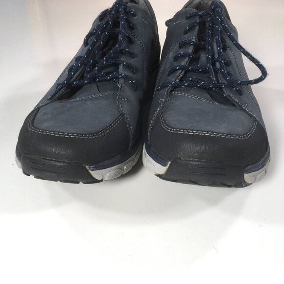 Clarks Unstructured Wave Walk Shoes Womens Size 7.5 M Gray Blue Waterproof - Picture 6 of 9